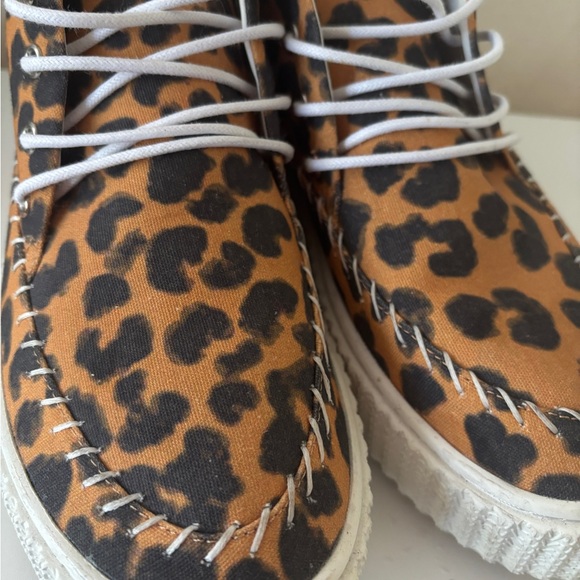 Charlotte Stone leopard platforms - Picture 5 of 7